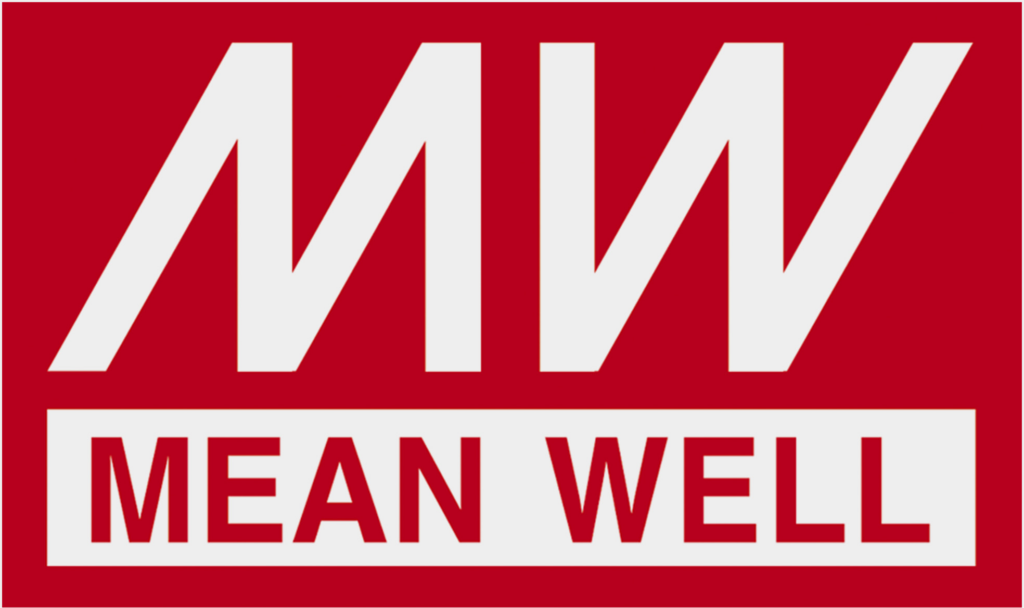 Logo MEAN WELL — zasilacze LED