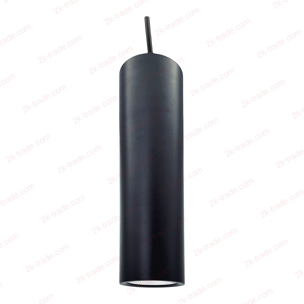 Lampa wisząca LED 2K-DX 6W, czarna
